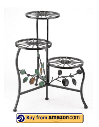 Gifts & Decor Country Apple Plant Stand Shelf