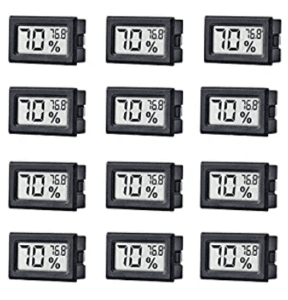 12 Pack Mini Small Digital Electronic hygrometer