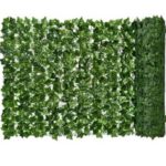 DearHouse Artificial Ivy Privacy Fence Screen trellis