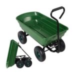 LUCKYERMORE Garden Dump Utility Wagon Cart-550 LB