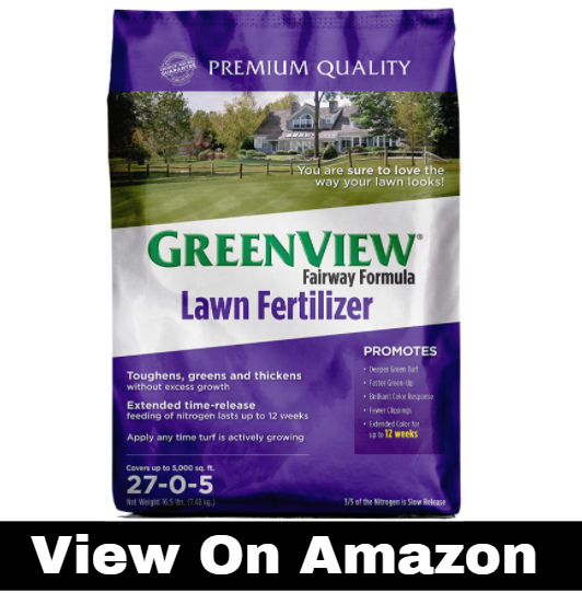 GreenView 2129187 Fairway Formula Lawn Fertilizer, 16.5 lb. -Covers 5,000 sq. ft