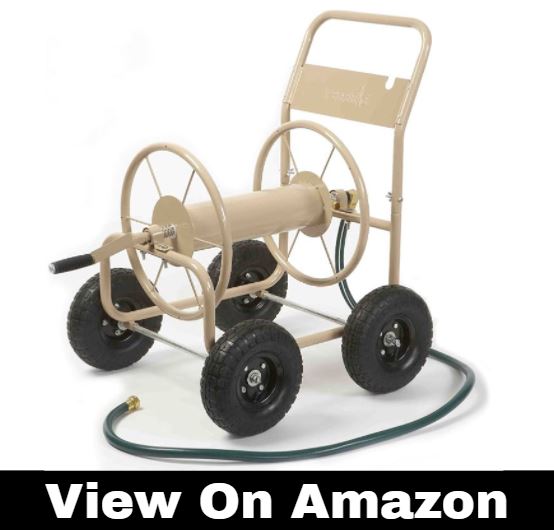 Liberty Garden 870-M1-2 Industrial 4-Wheel Garden Hose Reel Cart