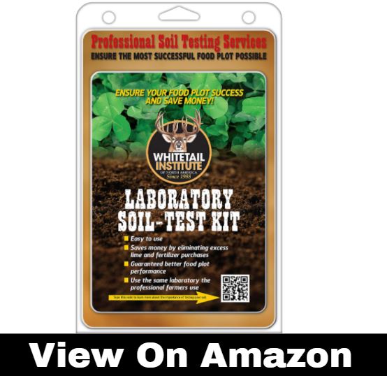 Whitetail Institute Laboratory Soil Test Kit, Ensures The Most Successful Deer Food Plot Possible