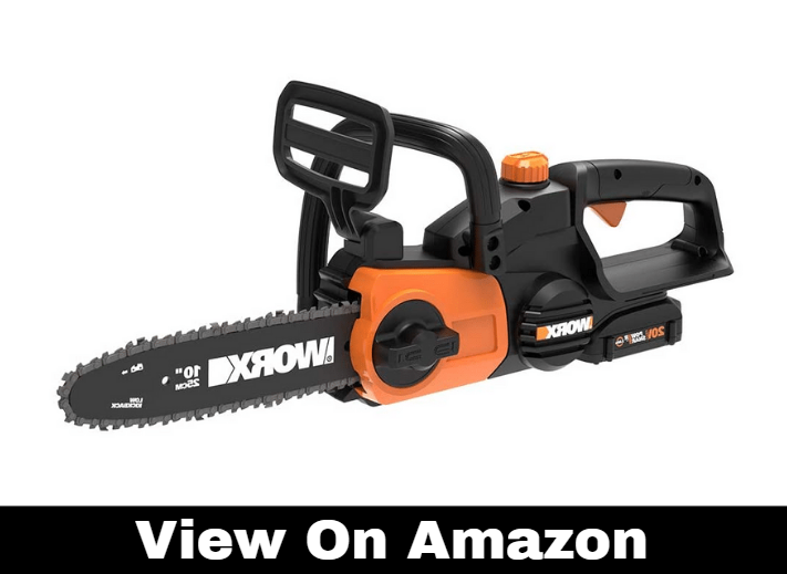 Worx WG322 20V Power Share 10 Cordless Chainsaw with Auto-Tension