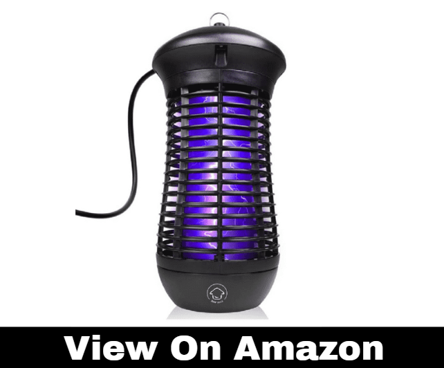Livin’ Well Bug Zapper - 4000V High Powered Electric Mosquito Zapper, Fly, Mosquito Trap with 1,500 Sq. Feet Range and 18W UVA Mosquito Killer Bulb