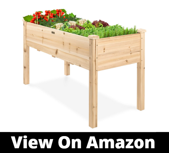 Best Choice Products 48x24x30in Raised Garden Bed Planter