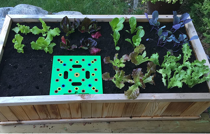 How Seeding Square Gardening Template Works