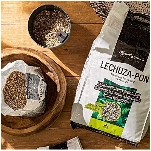 Lechuza pon Planting Substrate Benefits